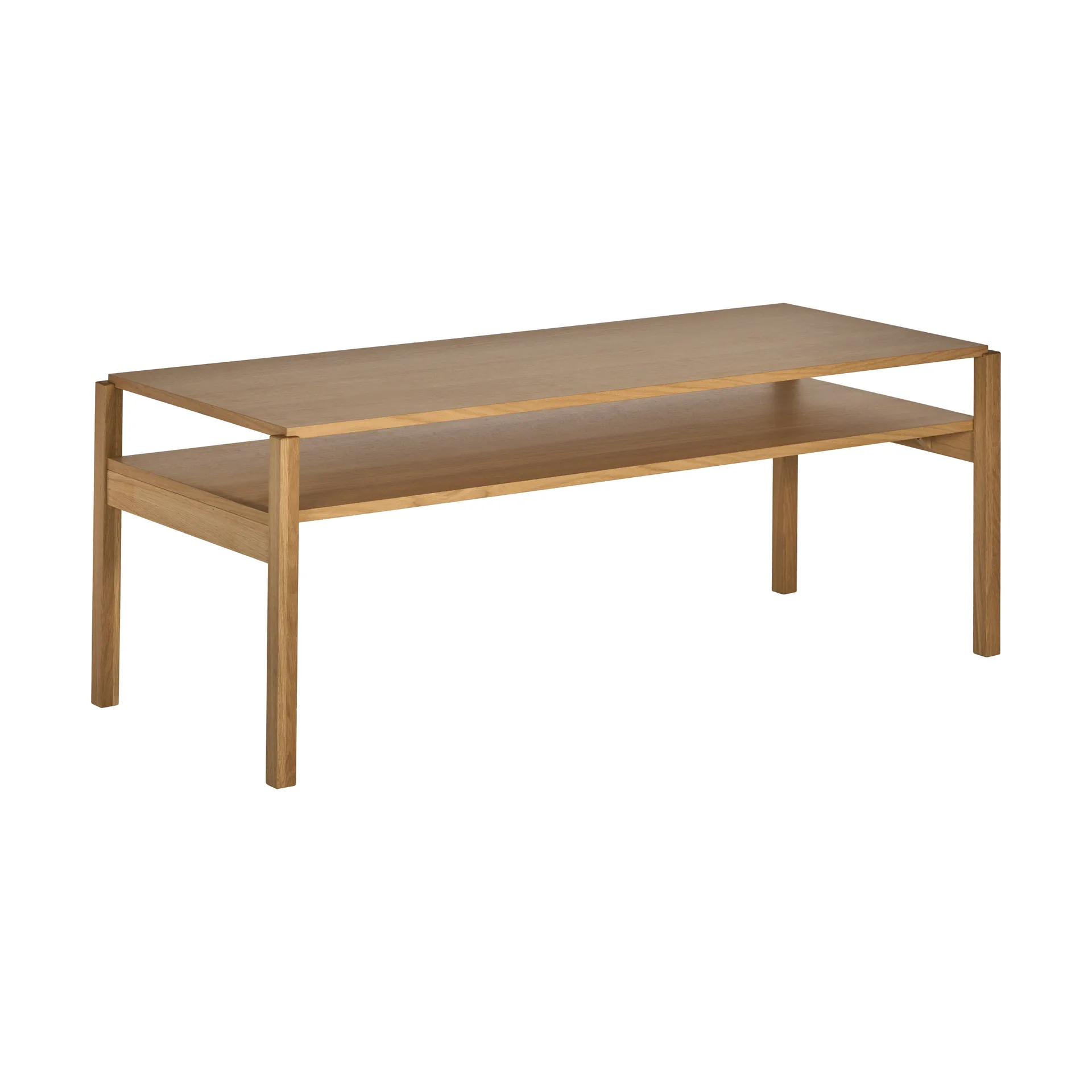 Lid sofabord, Hvitpigmentert eik, 125×50 cm 1898