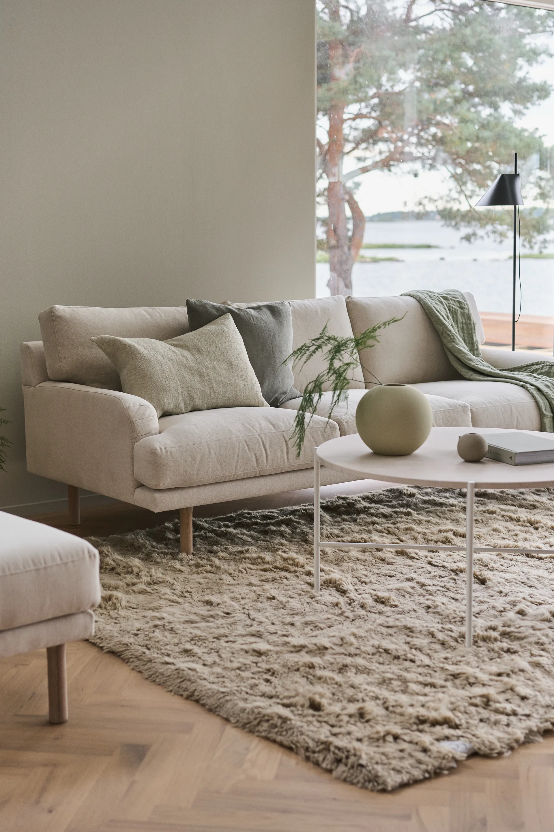 Lidnäs 3-seter sofa, Caleido beige 1898