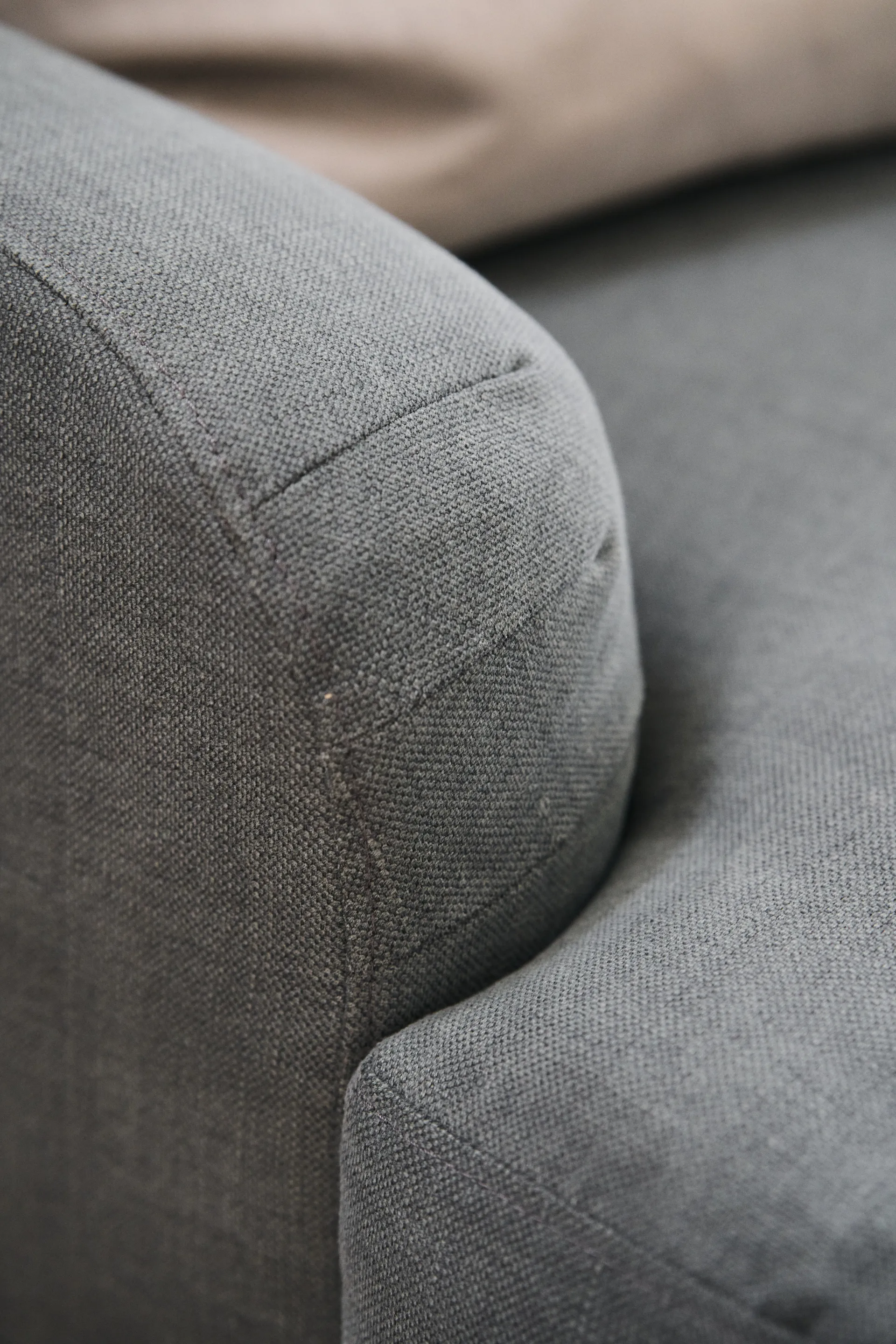 Lidnäs 3-seter sofa, Caleido mørkegrå 1898