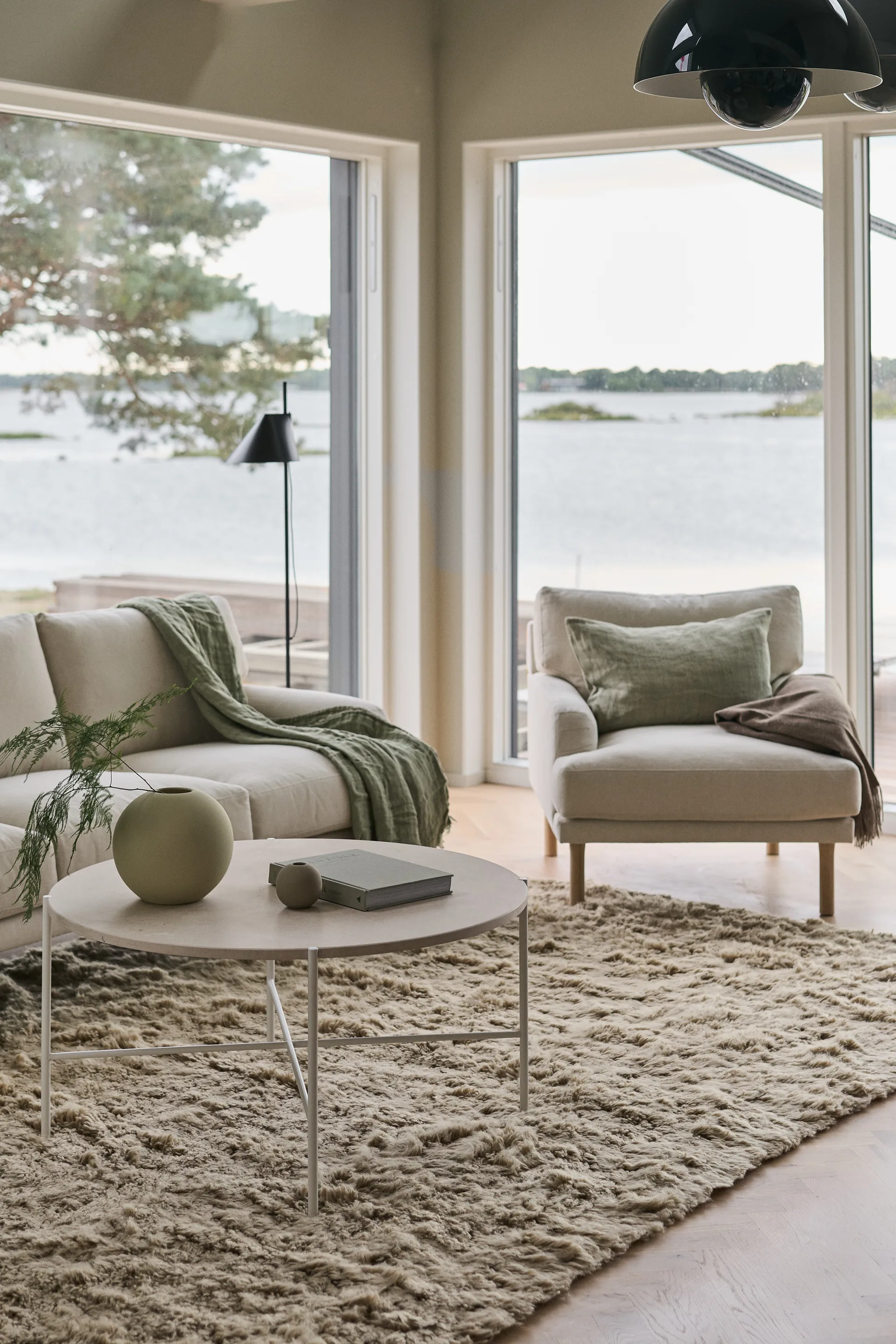 Lidnäs lenestol, Caleido beige 1898