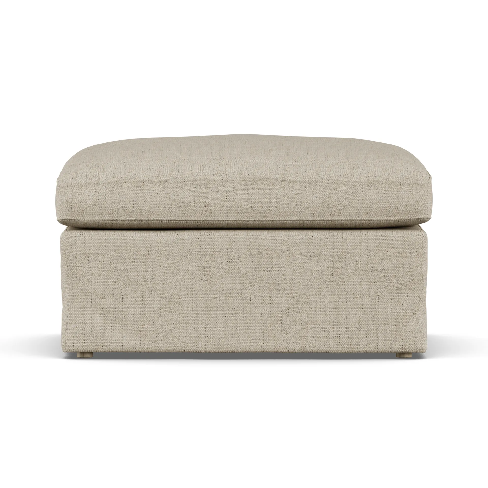 Linnevik fotskammel, Bern Beige 0341-hvitoljet eik, med skjørt 1898