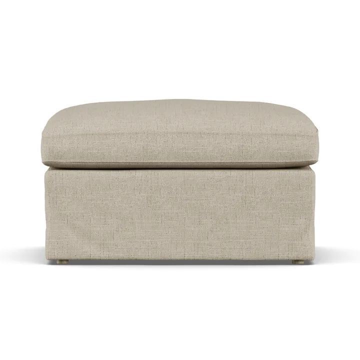 Linnevik fotskammel - Bern Beige 0341-hvitoljet eik, med skjørt - 1898