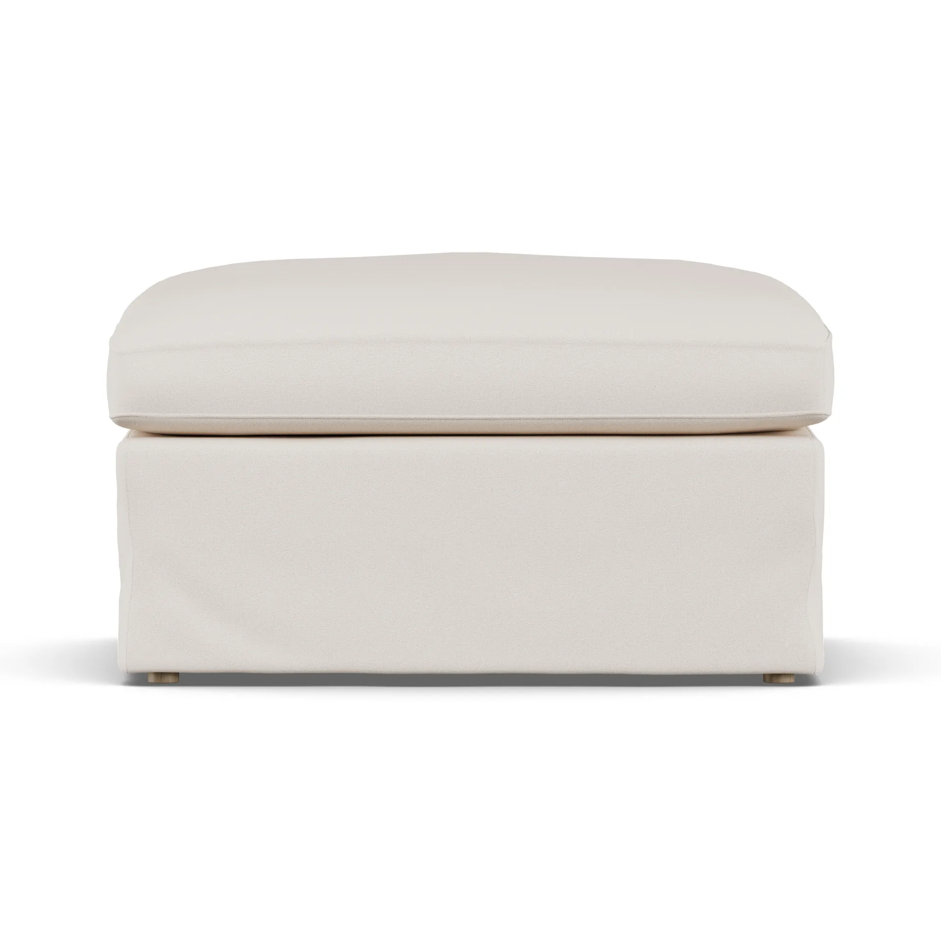Linnevik fotskammel, Caleido Beige 9600-hvitoljet eik, med skjørt 1898