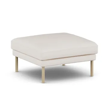 Linnevik fotskammel - Caleido Beige 9600-hvitoljet eik, uten skjørt - 1898