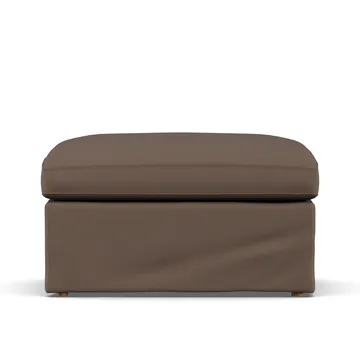 Linnevik fotskammel - Jump Brown 1955-hvitoljet eik, med skjørt - 1898