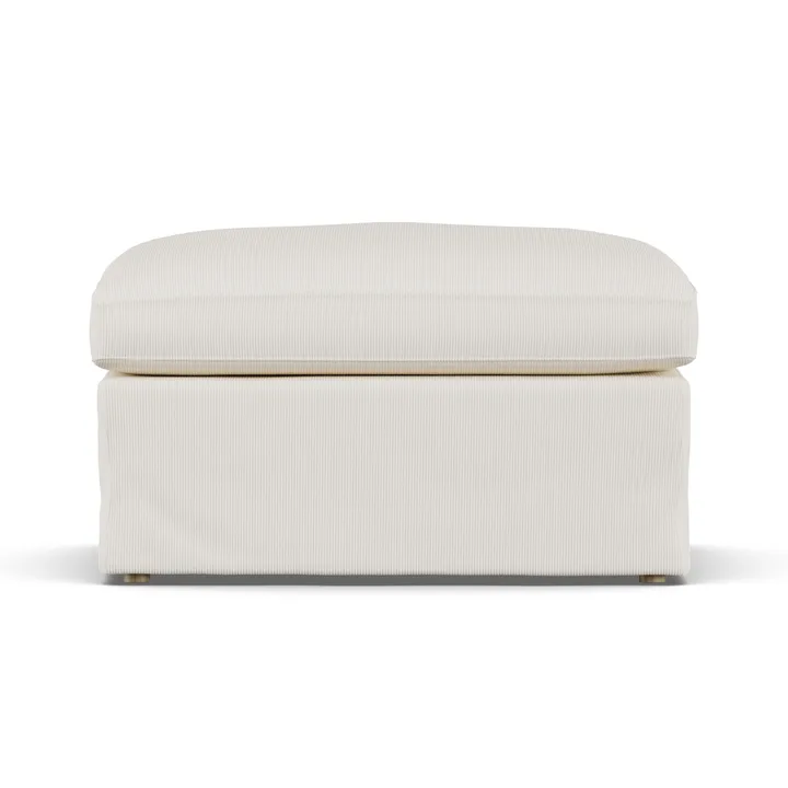 Linnevik fotskammel - Jump Off White 1954-hvitoljet eik, med skjørt - 1898