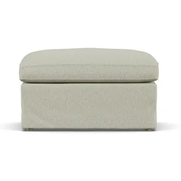 Linnevik fotskammel - Luiza Beige 3981-hvitoljet eik, med skjørt - 1898