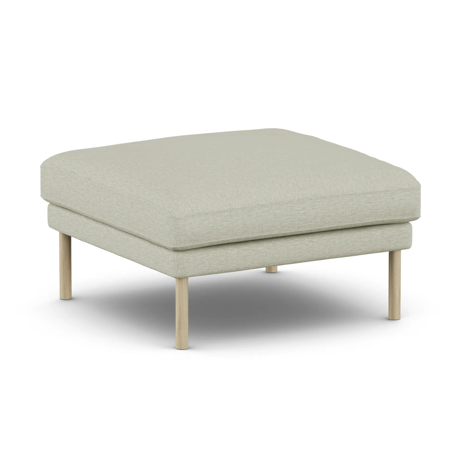 Linnevik fotskammel, Luiza Beige 3981-hvitoljet eik, uten skjørt 1898