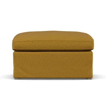 Linnevik fotskammel - Luiza Mustard 3972-hvitoljet eik, med skjørt - 1898