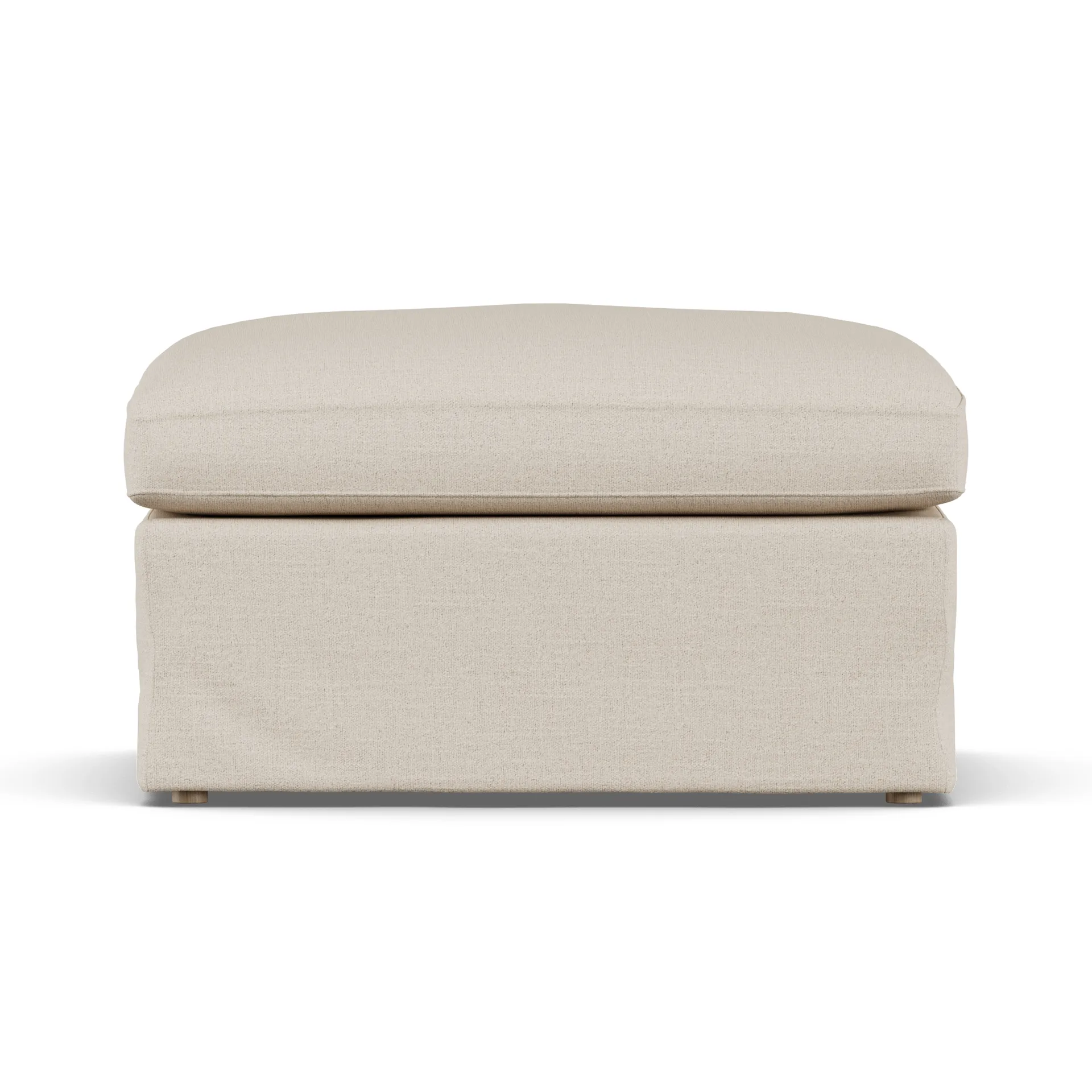 Linnevik fotskammel, Same Beige 6670-hvitoljet eik, med skjørt 1898