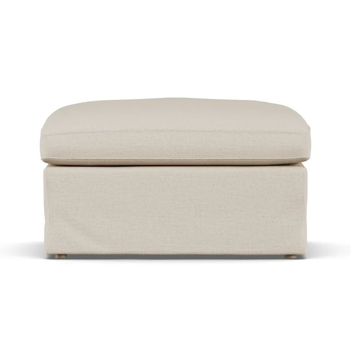 Linnevik fotskammel - Same Beige 6670-hvitoljet eik, med skjørt - 1898