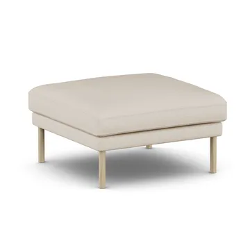 Linnevik fotskammel - Same Beige 6670-hvitoljet eik, uten skjørt - 1898