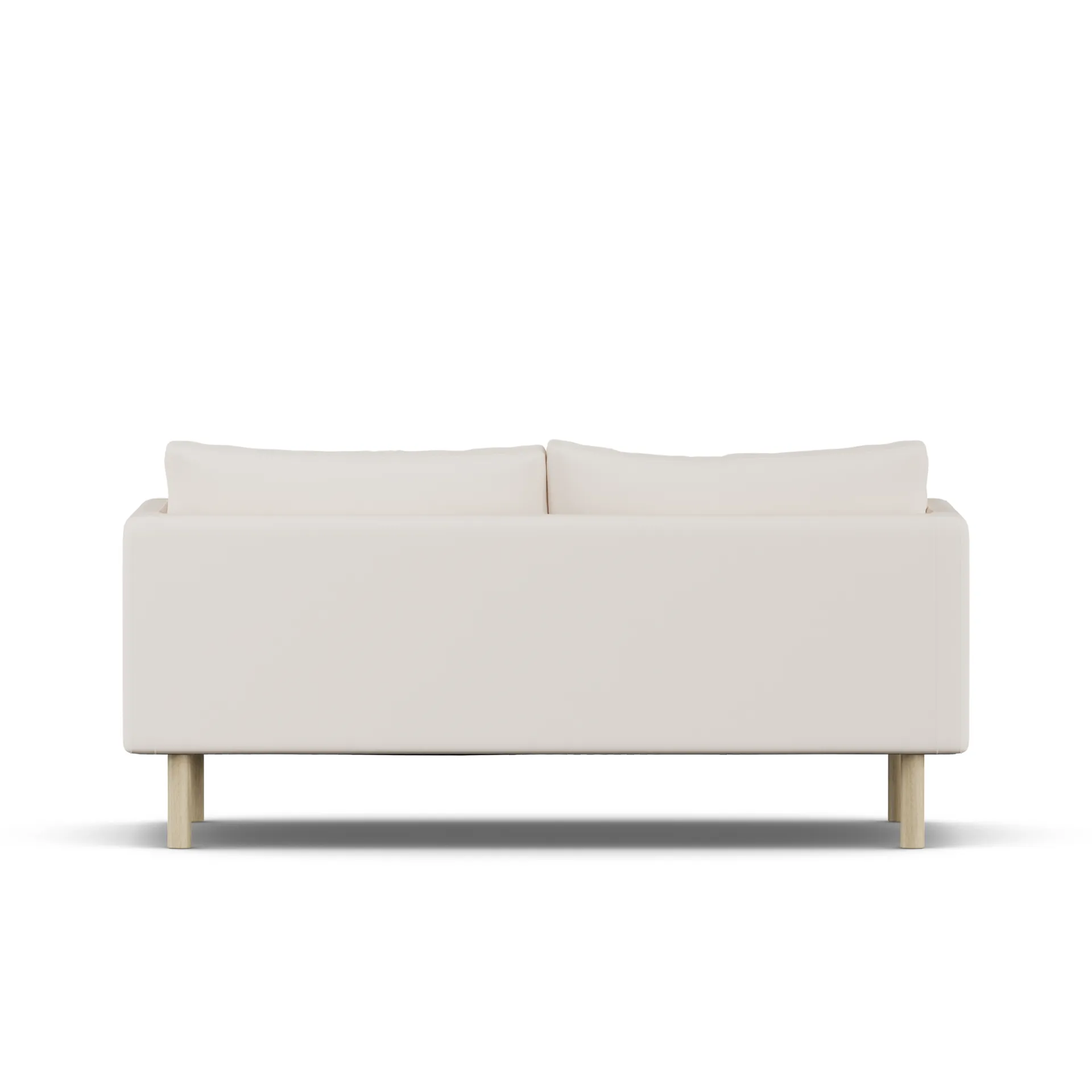 Linnevik sofa, Caleido Beige 9600-hvitoljet eik, 2-seters 1898