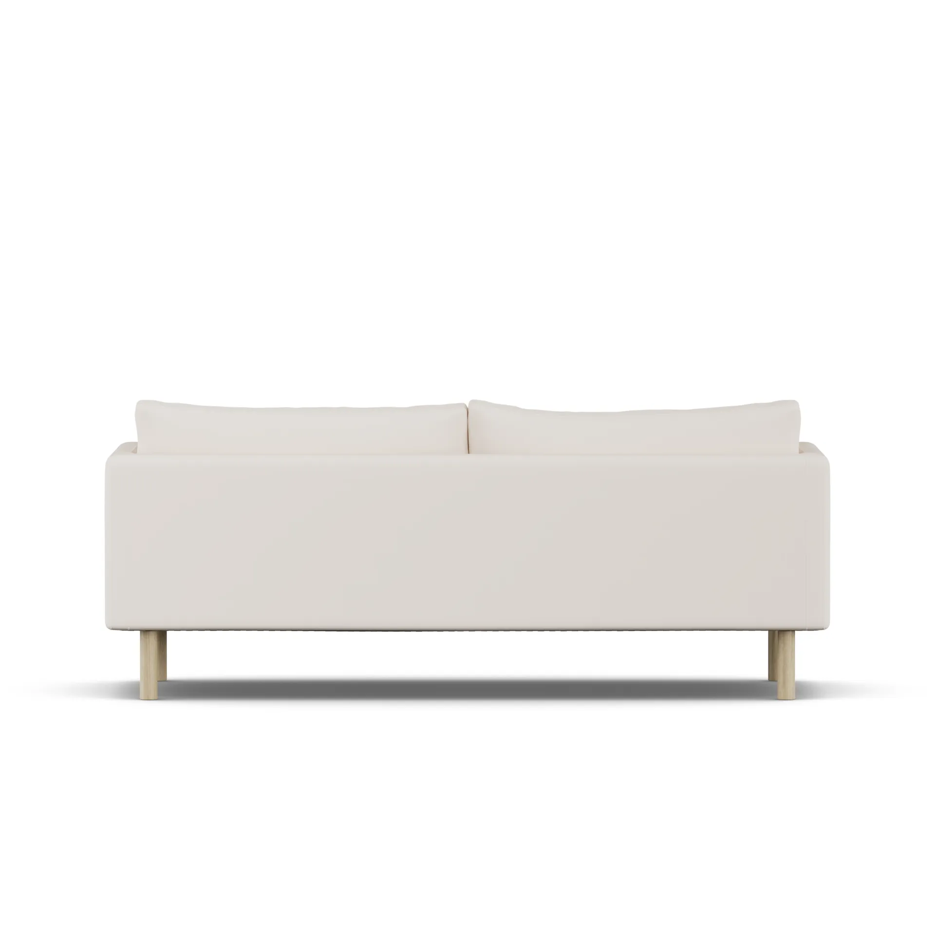 Linnevik sofa, Caleido Beige 9600-hvitoljet eik, 3-seters 1898