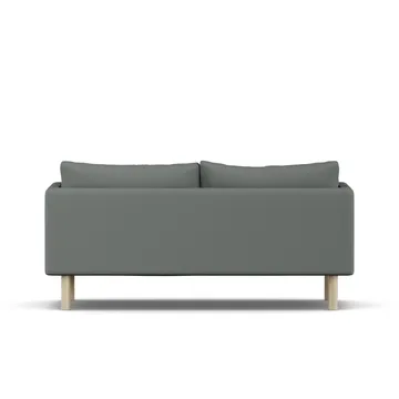 Linnevik sofa - Caleido Grey 1240-hvitoljet eik, 2-seters - 1898