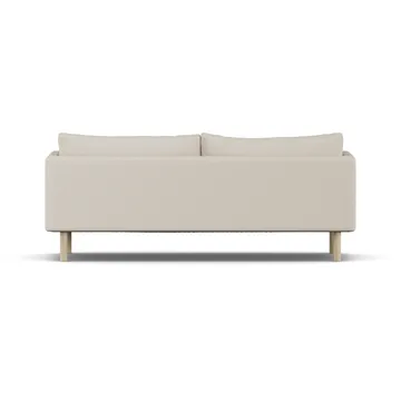 Linnevik sofa - Jump Beige 1956-hvitoljet eik, 3-seters, uten skjørt - 1898