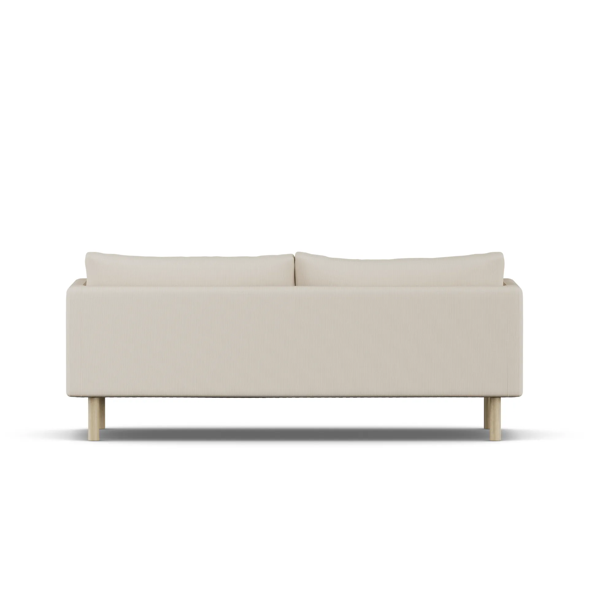 Linnevik sofa, Jump Beige 1956-hvitoljet eik, 3-seters 1898