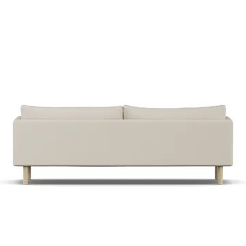 Linnevik sofa - Jump Beige 1956-hvitoljet eik, 4-seters - 1898