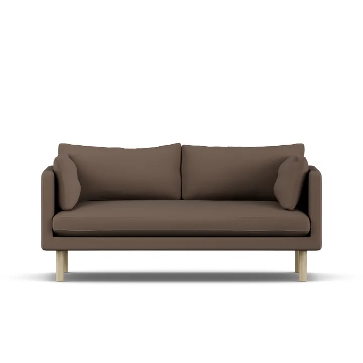 Linnevik sofa - Jump Brown 1955 1955-hvitoljet eik, 2-seters - 1898
