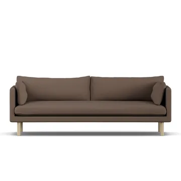Linnevik sofa - Jump Brown 1955 1955-hvitoljet eik, 4-seters - 1898
