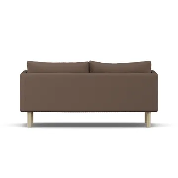 Linnevik sofa - Jump Brown 1955-hvitoljet eik, 2-seters, uten skjørt - 1898