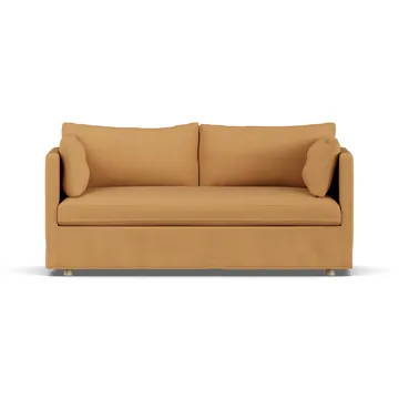 Linnevik sofa - Jump Honey 1959-hvitoljet eik, 2-seters, med skjørt - 1898