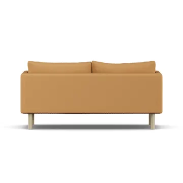Linnevik sofa - Jump Honey 1959-hvitoljet eik, 2-seters, uten skjørt - 1898