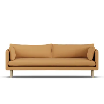 Linnevik sofa - Jump Honey 1959-hvitoljet eik, 4-seters - 1898
