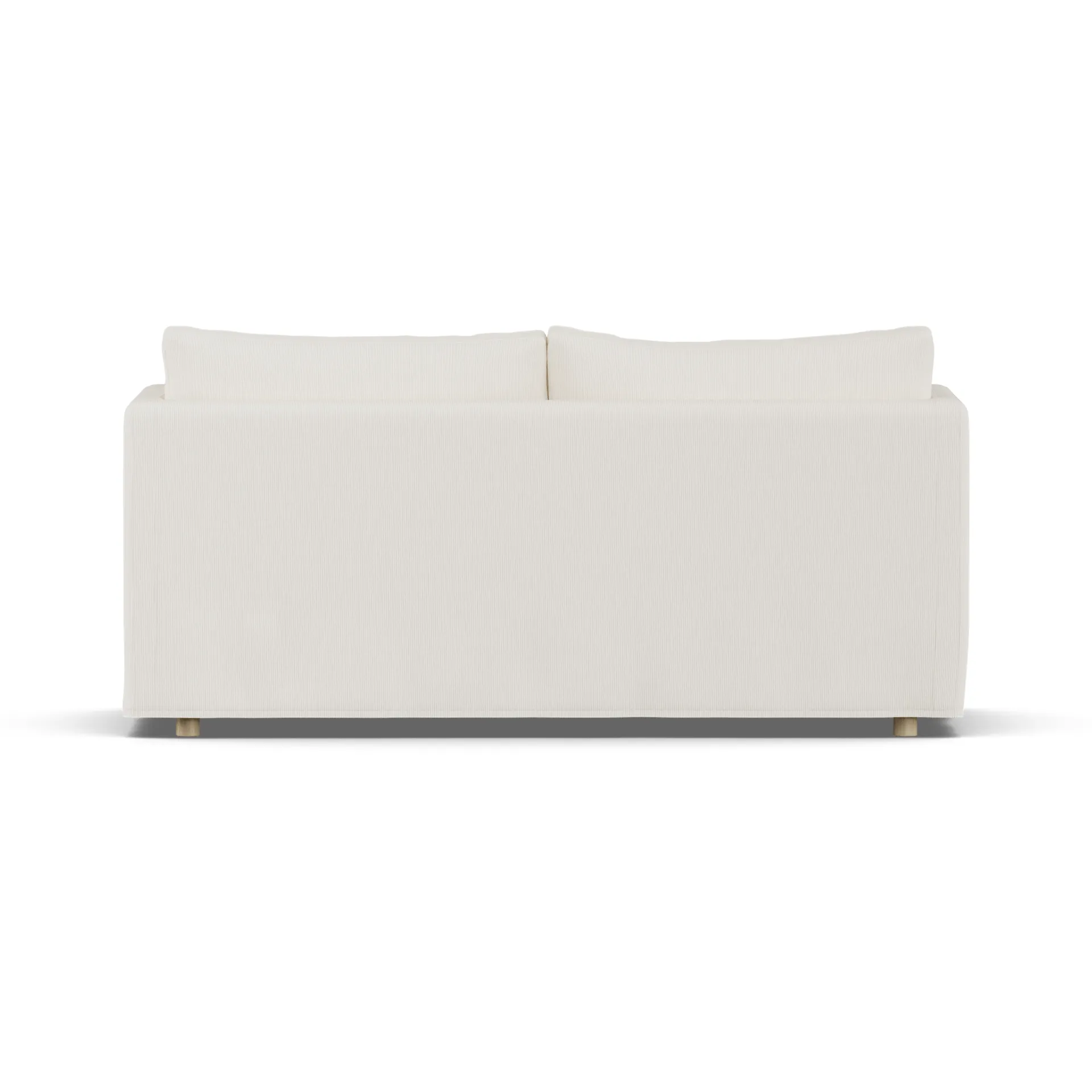 Linnevik sofa, Jump off white 1954-hvitoljet eik, 2-seters, med skjørt 1898