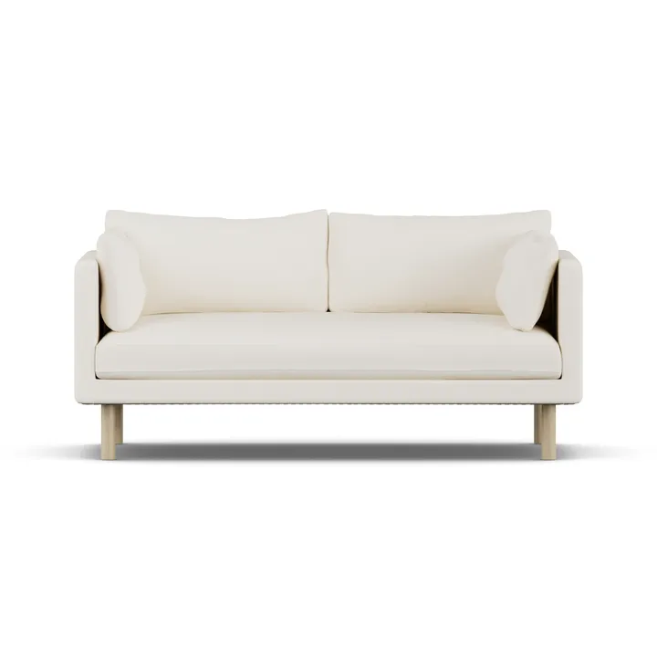 Linnevik sofa - Jump Off White 1954-hvitoljet eik, 2-seters - 1898