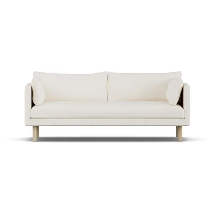 Linnevik sofa - Jump Off White 1954-hvitoljet eik, 3-seters - 1898