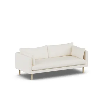 Linnevik sofa - Jump Off White 1954-hvitoljet eik, 3-seters - 1898