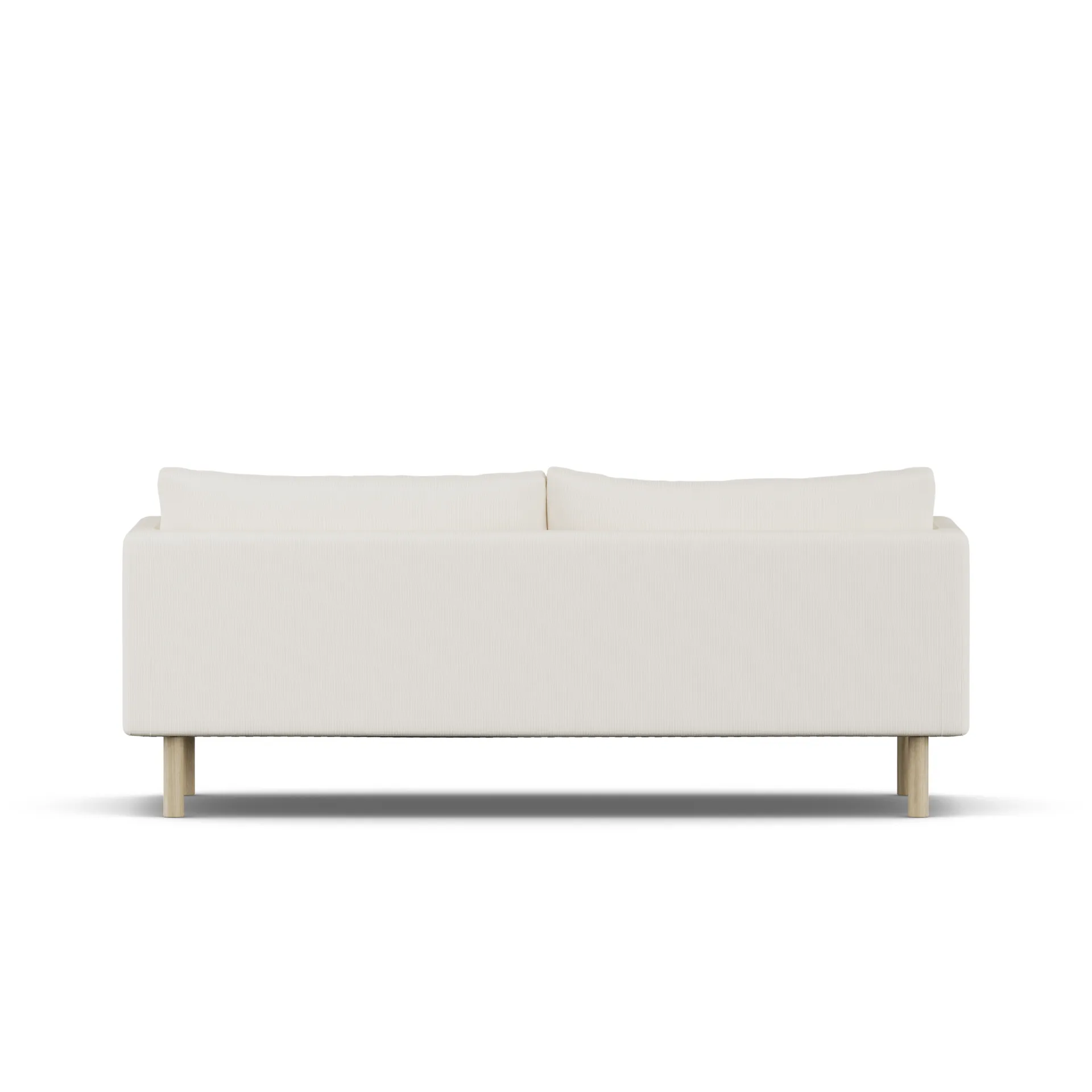Linnevik sofa, Jump Off White 1954-hvitoljet eik, 3-seters 1898