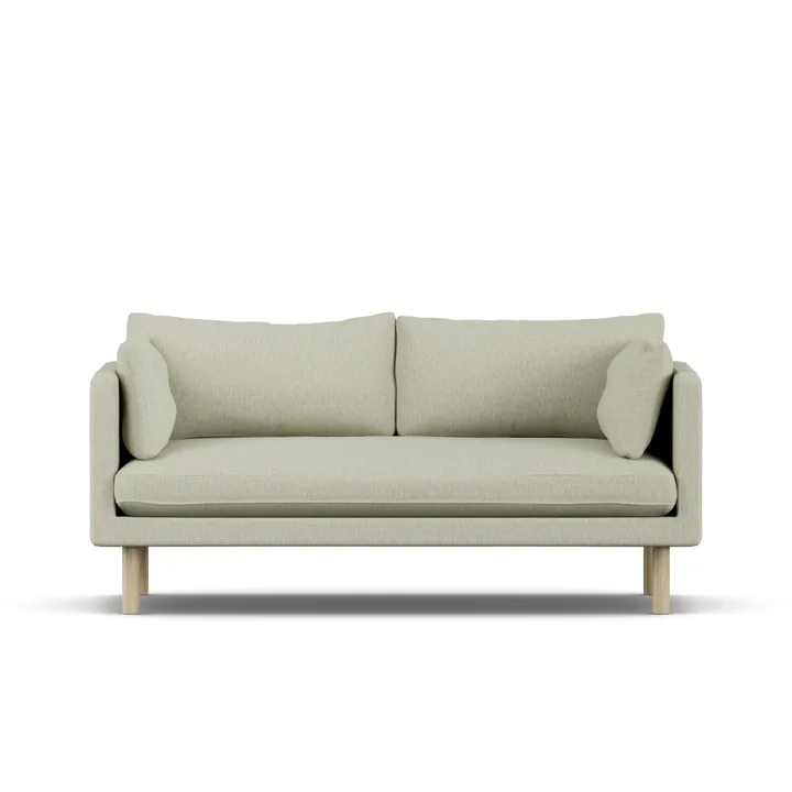 Linnevik sofa - Luiza Beige 3981-hvitoljet eik, 2-seters - 1898