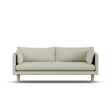 Linnevik sofa - Luiza Beige 3981-hvitoljet eik, 3-seters - 1898