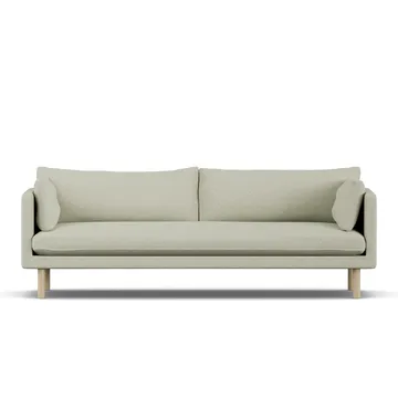 Linnevik sofa - Luiza Beige 3981-hvitoljet eik, 4-seters - 1898