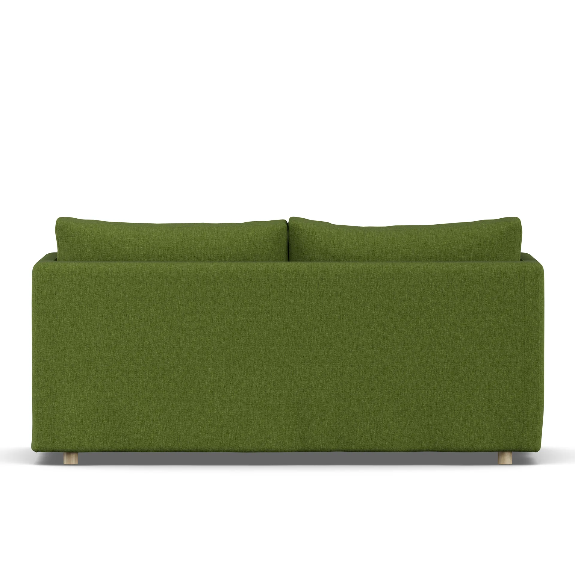 Linnevik sofa, Luiza Green 3975-hvitoljet eik, 2-seters, med skjørt 1898