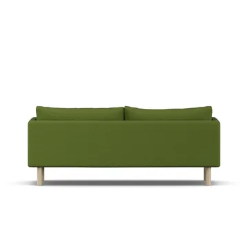 Linnevik sofa - Luiza Green 3975-hvitoljet eik, 3-seters - 1898