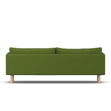 Linnevik sofa - Luiza Green 3975-hvitoljet eik, 4-seters - 1898