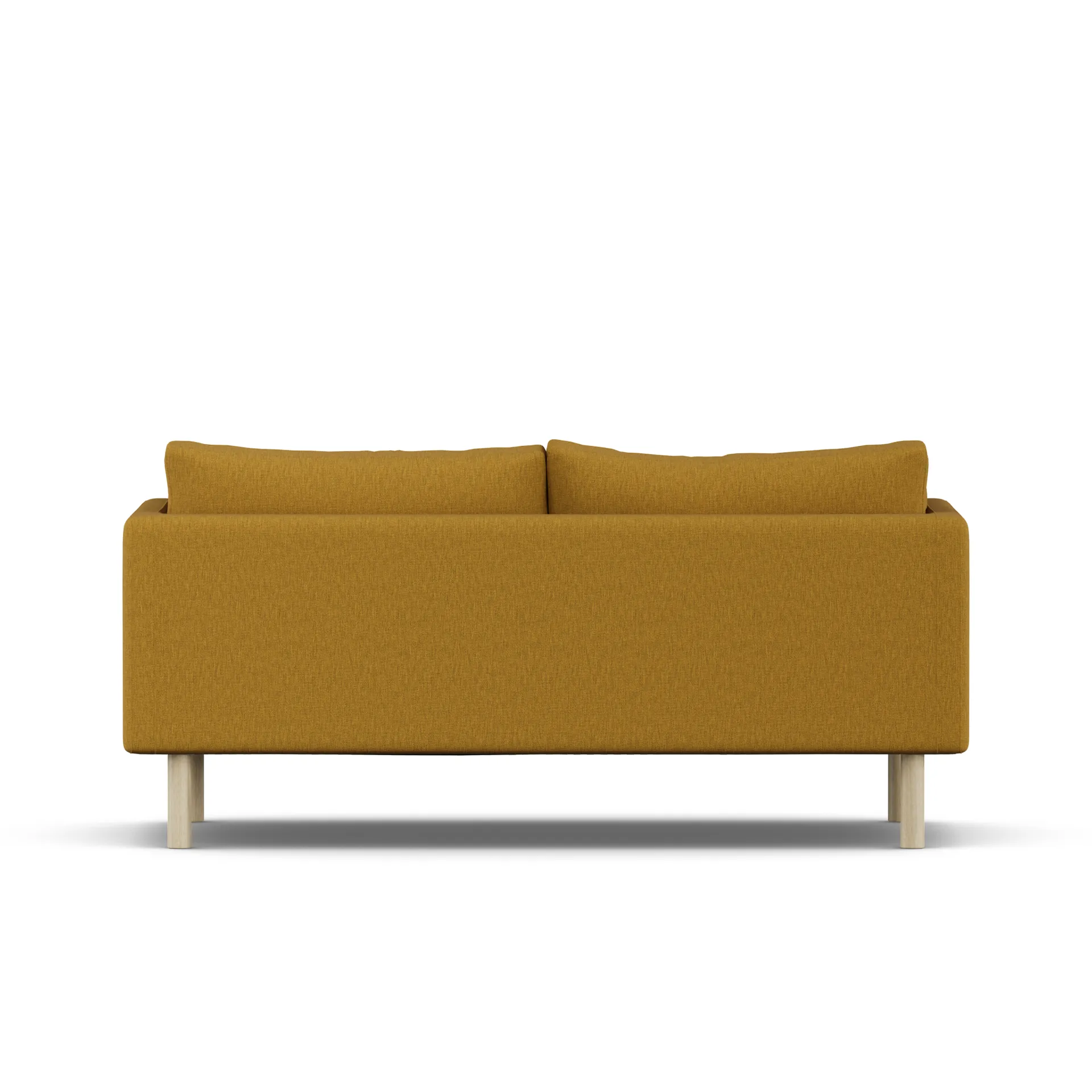 Linnevik sofa, Luiza Mustard 3972-hvitoljet eik, 2-seters 1898