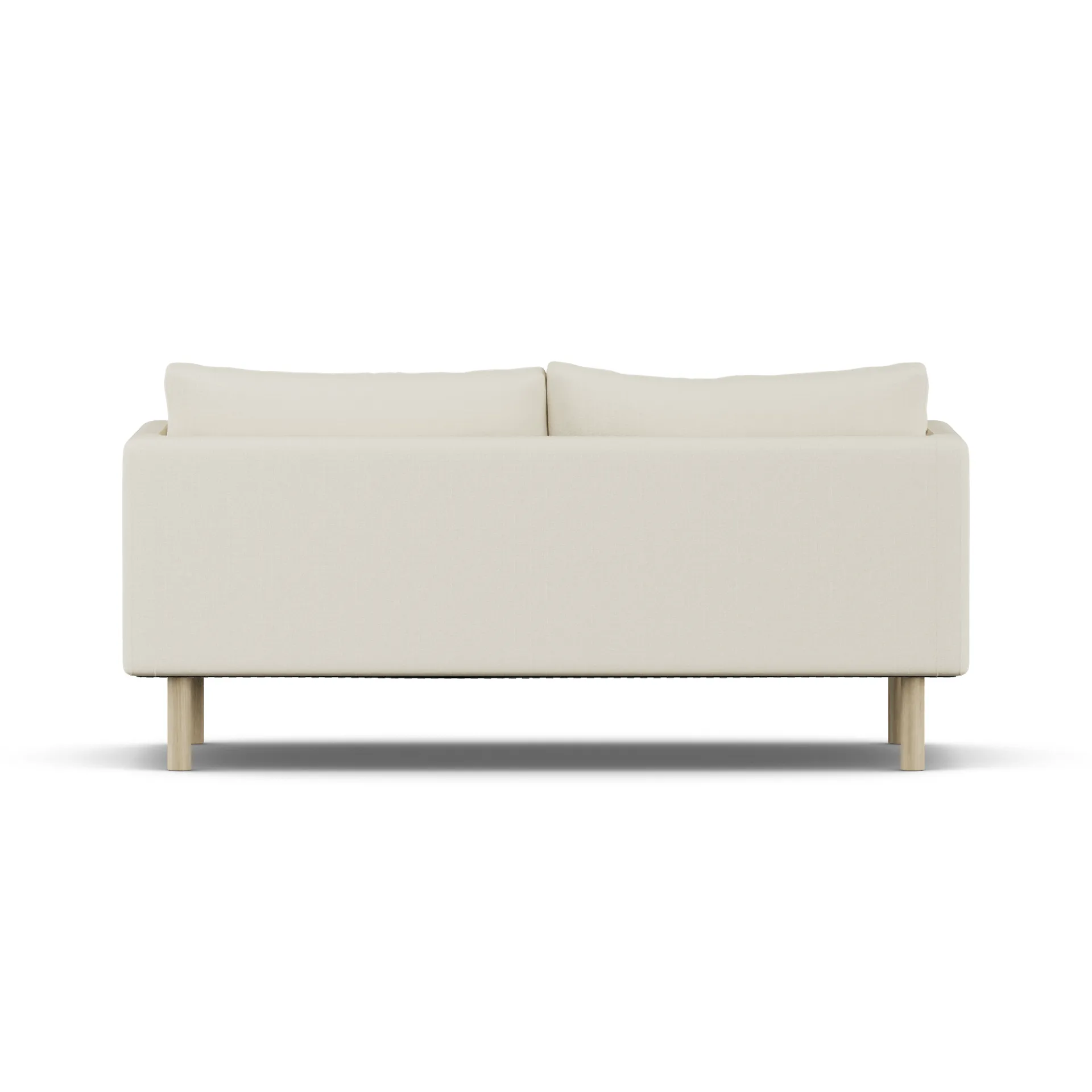 Linnevik sofa, Oslo Nature 1540-hvitoljet eik, 2-seters, uten skjørt 1898