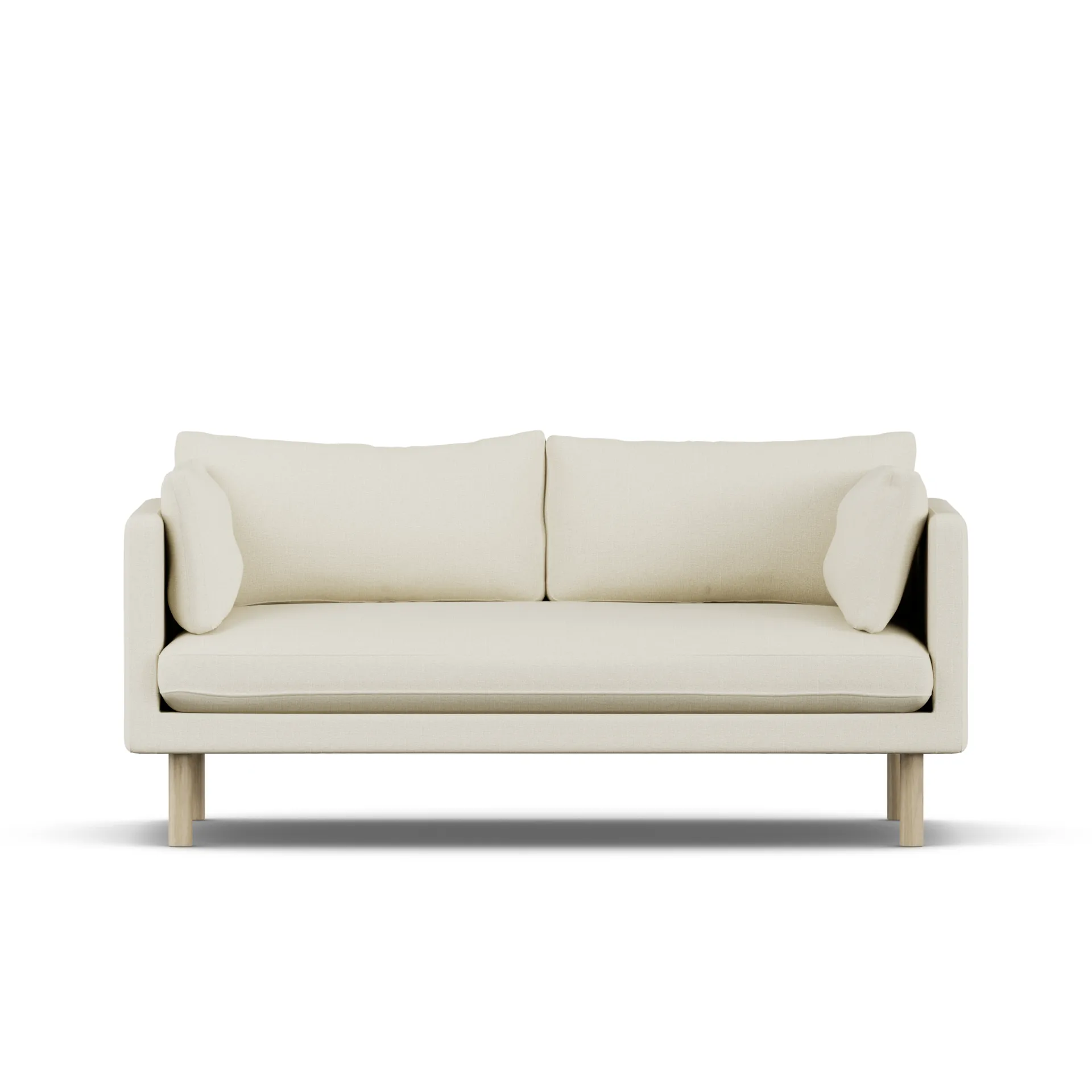 Linnevik sofa, Oslo Nature 1540-hvitoljet eik, 2-seters 1898