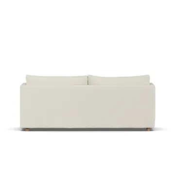 Linnevik sofa - Oslo Nature 1540-hvitoljet eik, 3-seters, med skjørt - 1898