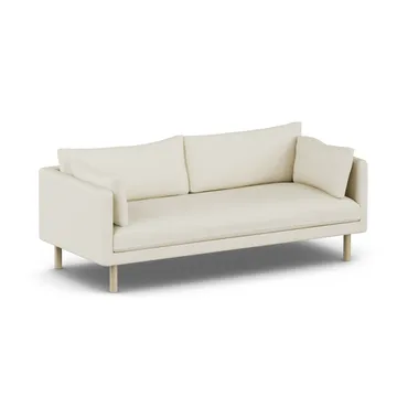 Linnevik sofa - Oslo Nature 1540-hvitoljet eik, 3-seters, uten skjørt - 1898
