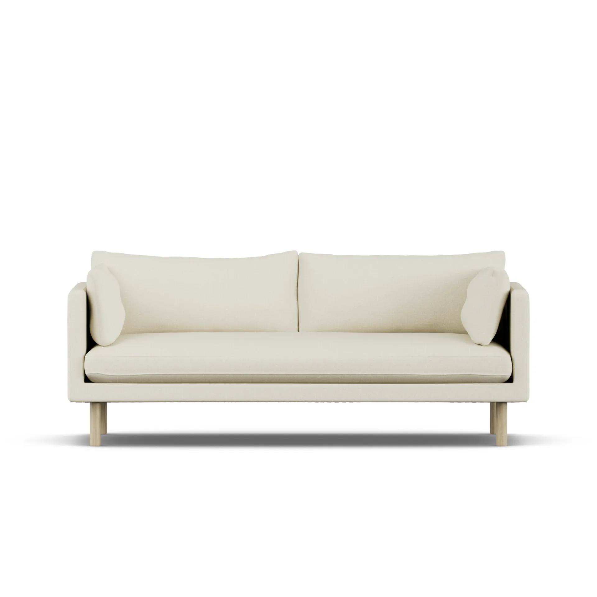 Linnevik sofa, Oslo Nature 1540-hvitoljet eik, 3-seters 1898