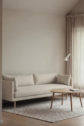 Linnevik sofa - Oslo Nature 1540-hvitoljet eik, 4-seters - 1898