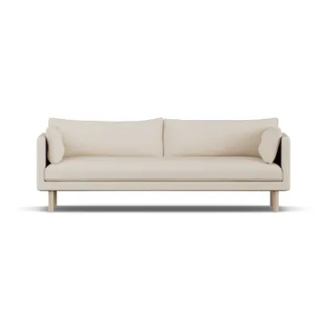 Linnevik sofa - Same Beige 6670-hvitoljet eik, 4-seters, uten skjørt - 1898