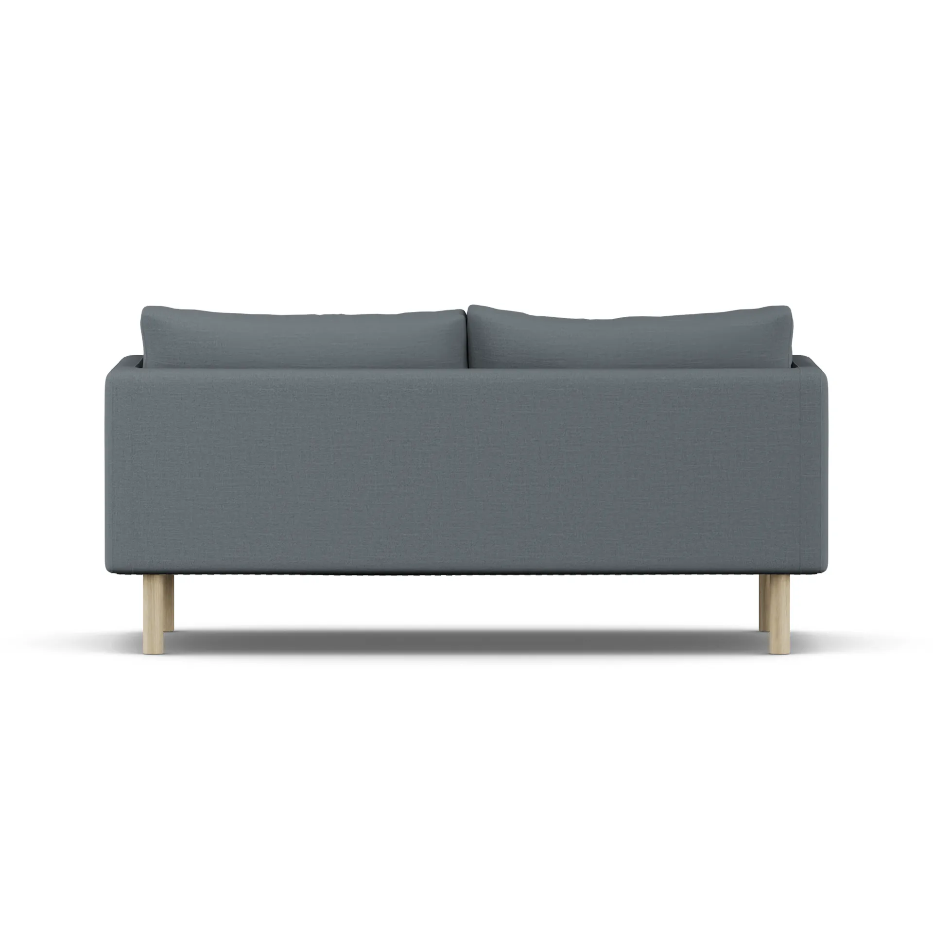 Linnevik sofa, Same Blue 6678-hvitoljet eik, 2-seters, uten skjørt 1898
