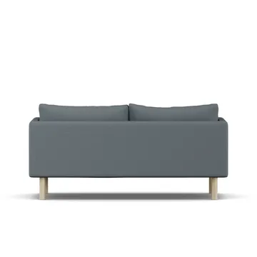 Linnevik sofa - Same Blue 6678-hvitoljet eik, 2-seters - 1898