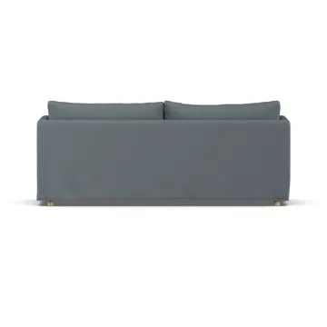 Linnevik sofa - Same Blue 6678-hvitoljet eik, 3-seters, med skjørt - 1898
